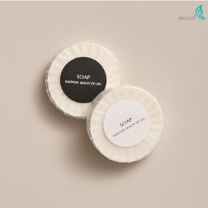 สบู่ก้อนหอมห่อจีบ PRAKAI  แปะสติกเกอร์ SOAP  (15gx130ก้อน/20gx100ก้อน/30gx70 ก้อน)
