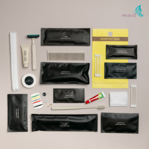 ชุดซองสโตนเปเปอร์【แพ็คละ 100 เซ็ท】ของใช้โรงแรม Eco-Friendly(แบบย่อยสลายได้) (กันน้ำ)