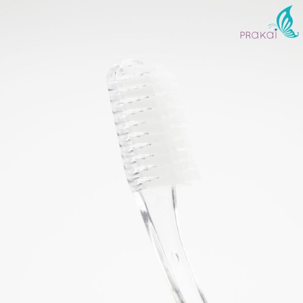 แปรงสีฟันx2ด้าม +ยาสีฟัน 5g【ลังละ 50 เซ็ท】 ของใช้ในโรงแรม Toothbrush/Dental Kit - Image 2